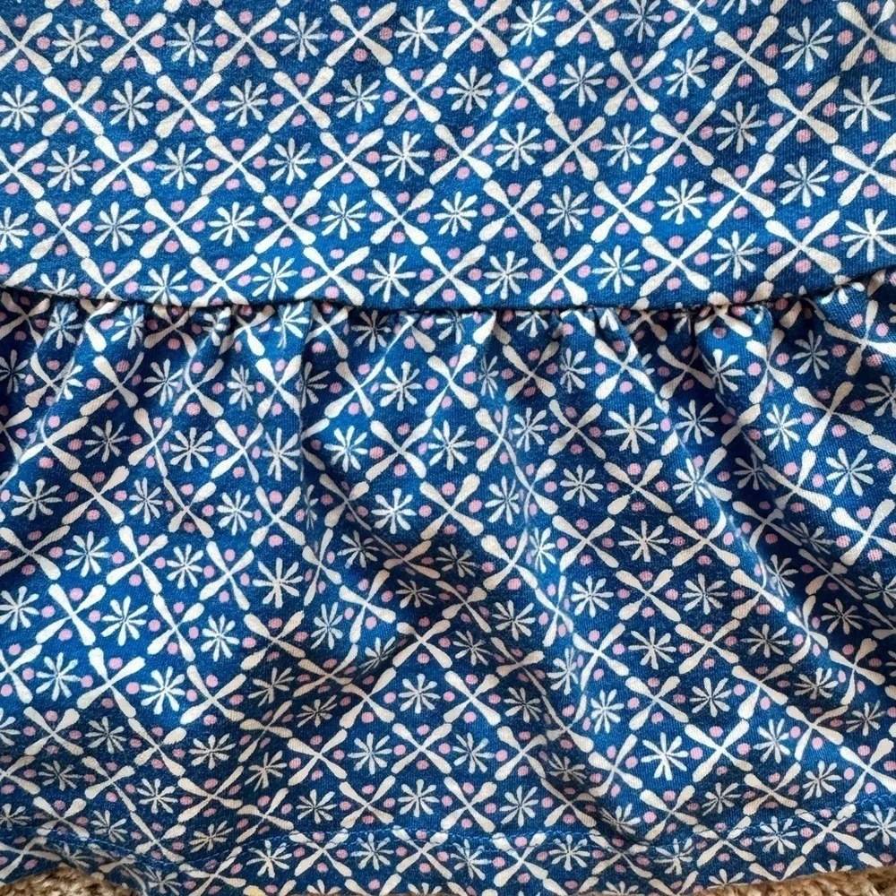 Carters toddler dress geometric print short sleeve drop waist size 4T